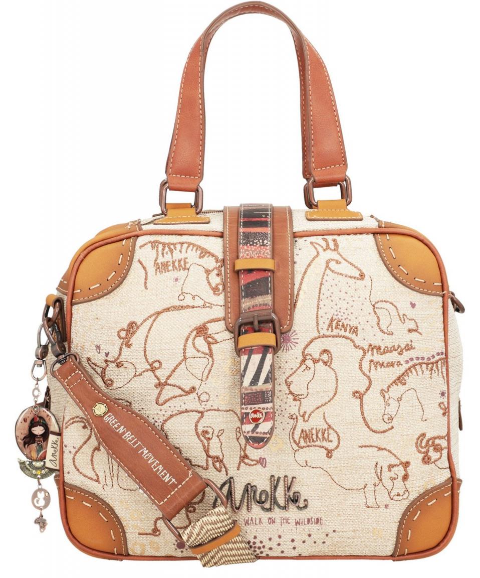 aussergewöhnliche Kurzgrifftasche Anekke Safari Fusion Kenya