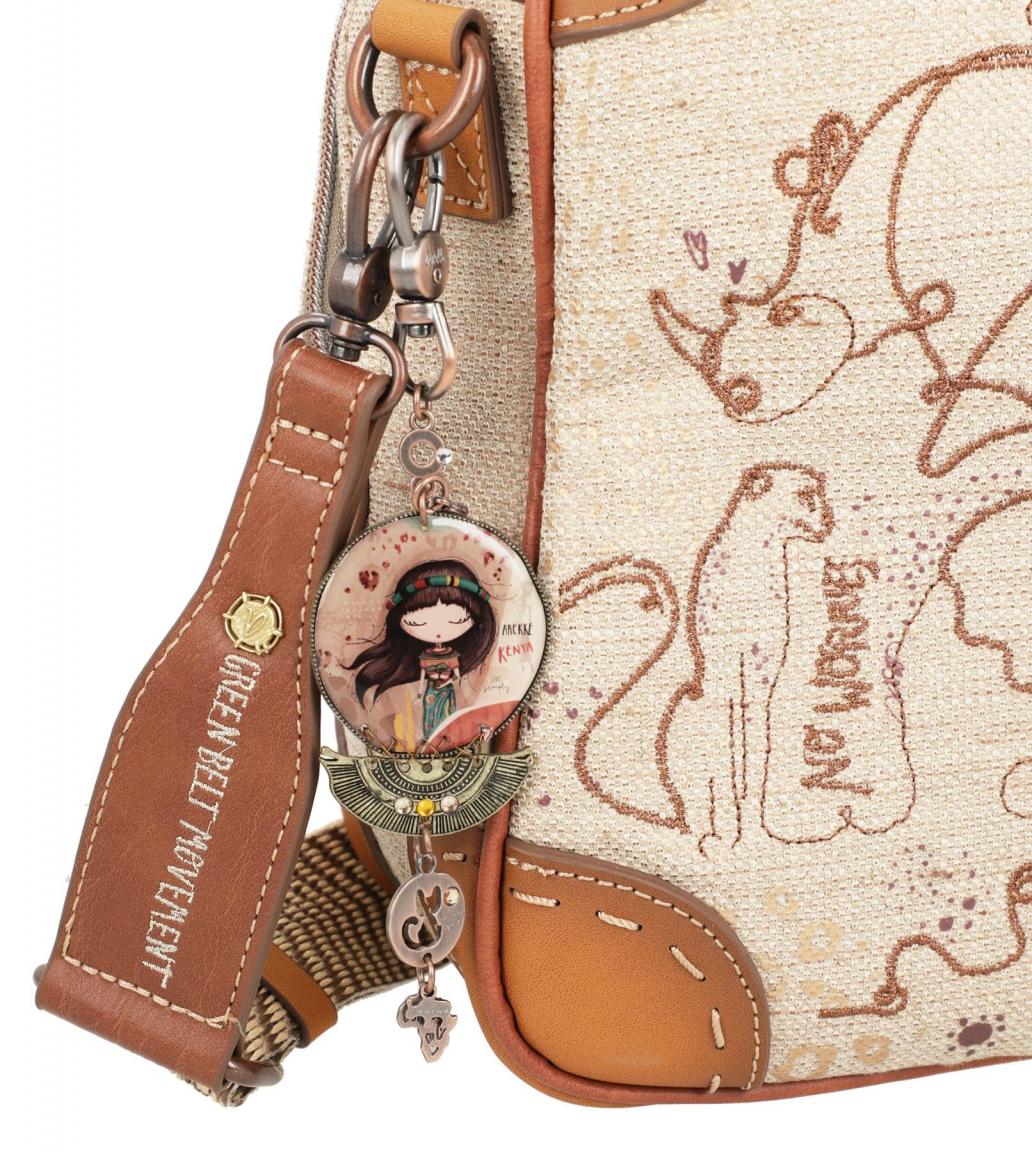 aussergewöhnliche Kurzgrifftasche Anekke Safari Fusion Kenya