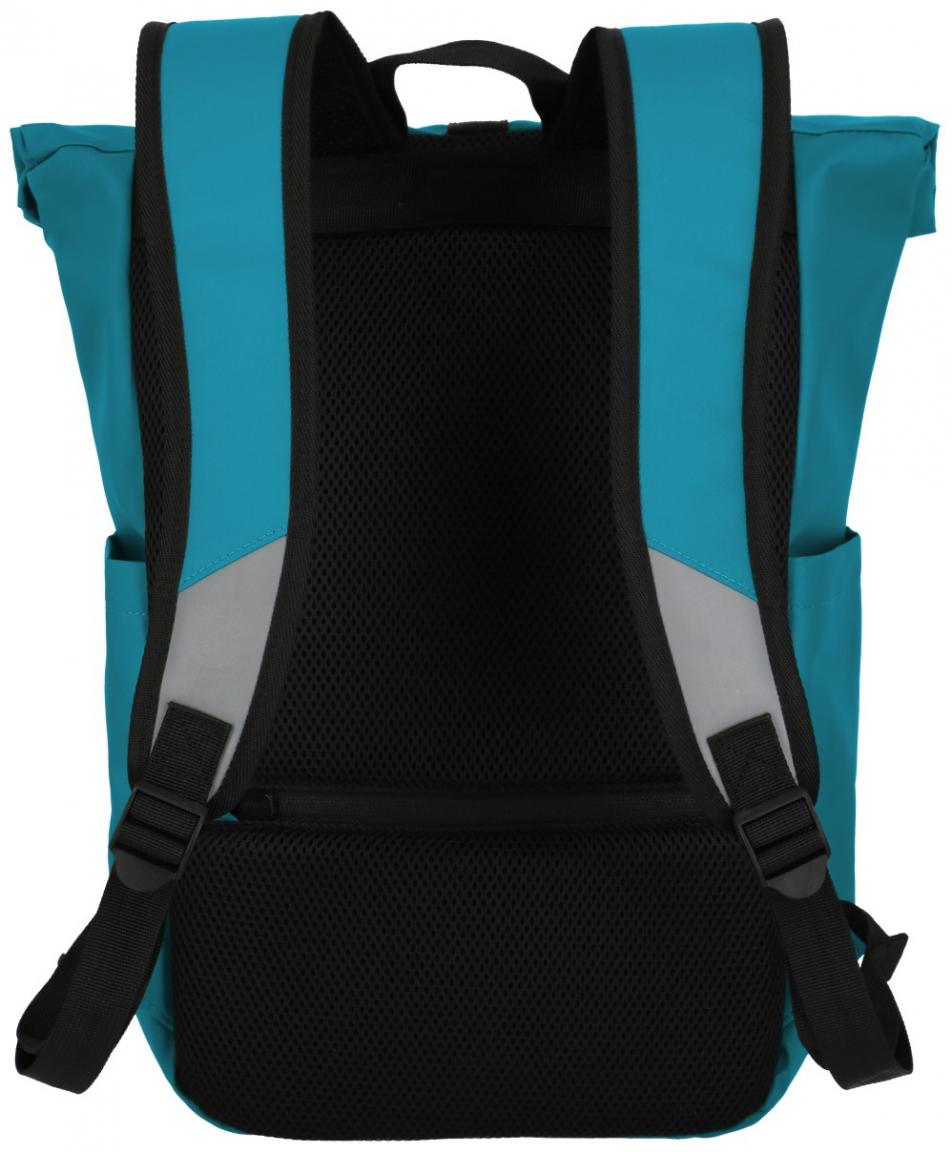 beschichteter Outdoorrucksack Harbor Blue Travelite Basics Roll-Up