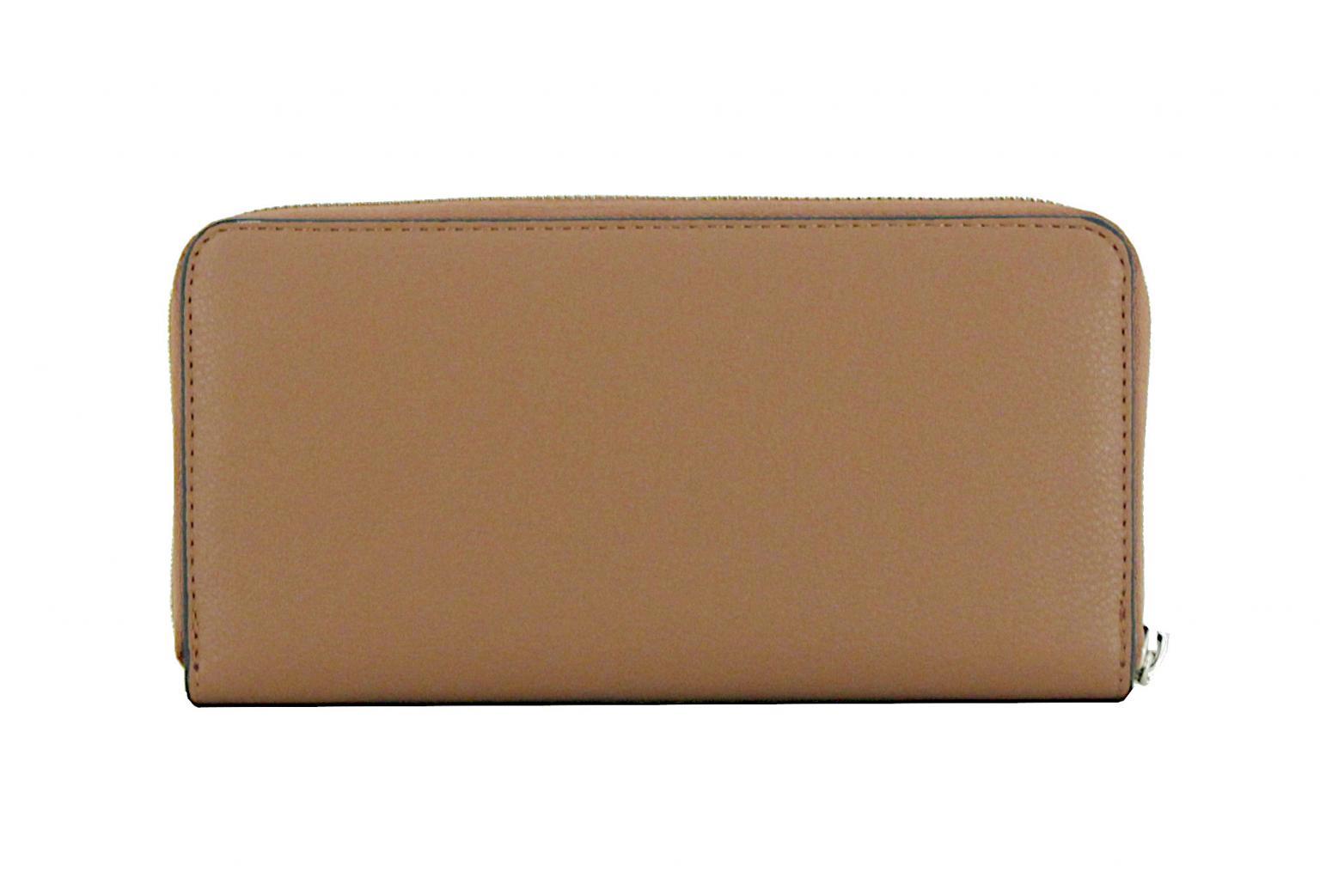 braune Damenbrieftasche Calvin Klein Cognac CK Must Z/A Wallet LG Braun
