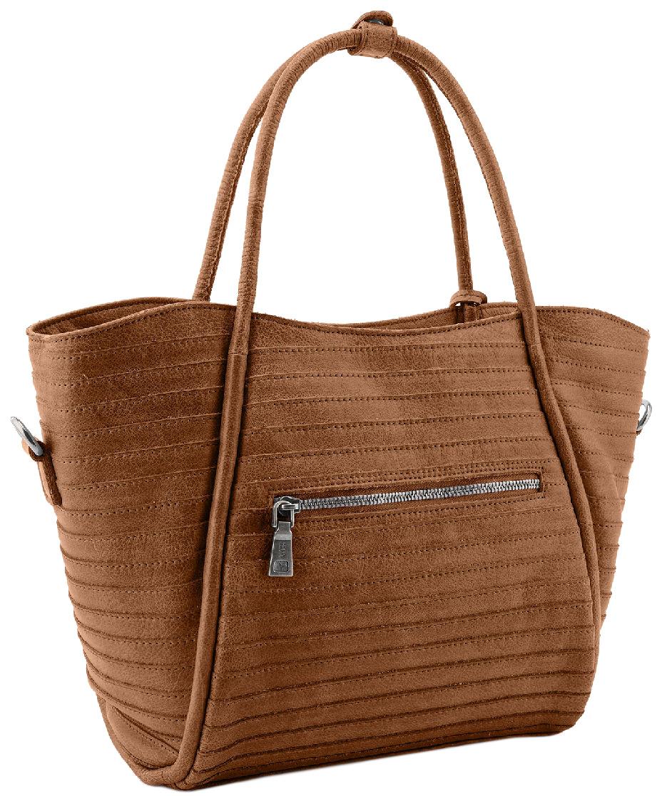 braune Ledertasche FREDsBRUDER All in Layer crossover 