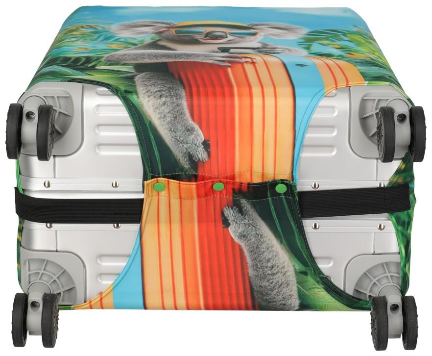 bunter Kofferbezug Travelite M Koala Motiv