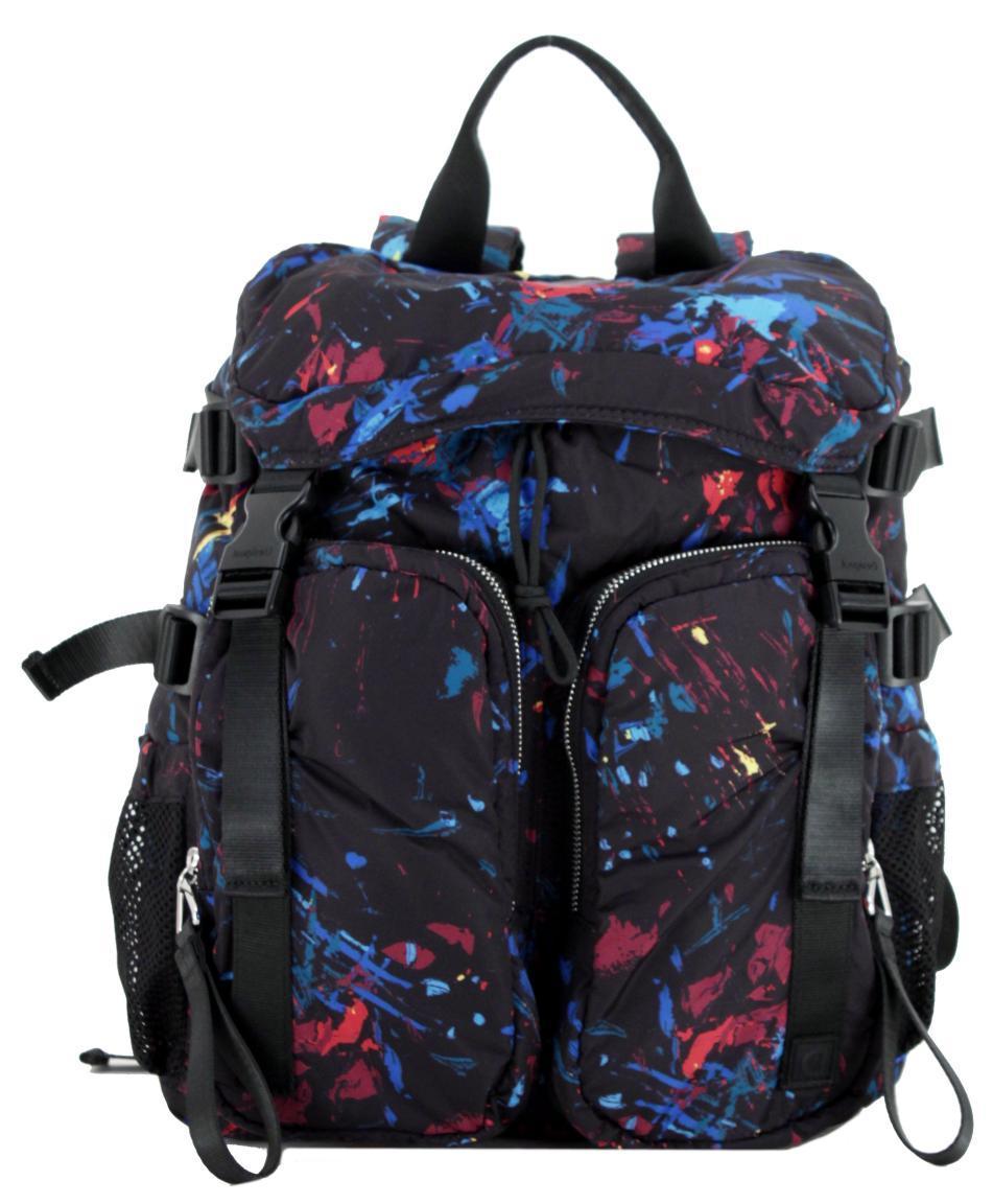 bunter Nylonrucksack Desigual Virutas Baltimore Laptopfach