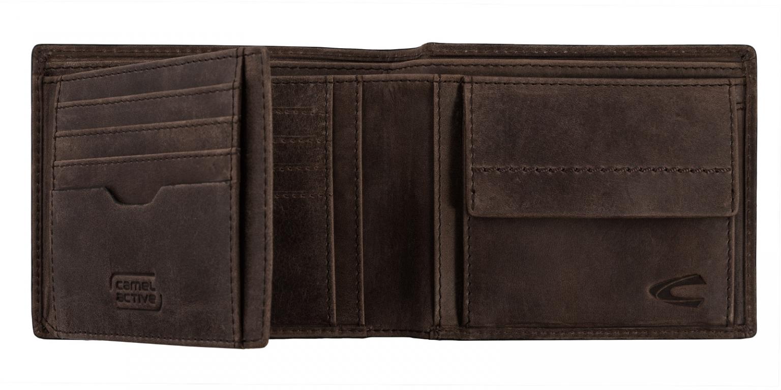 camel active Herrenportemonnaie Hanoi braun RFID Querformat