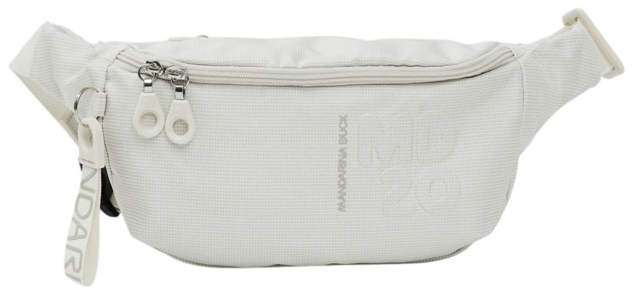 cremeweiße Hüfttasche MD20 Bum Bag Latte Mandarina Duck