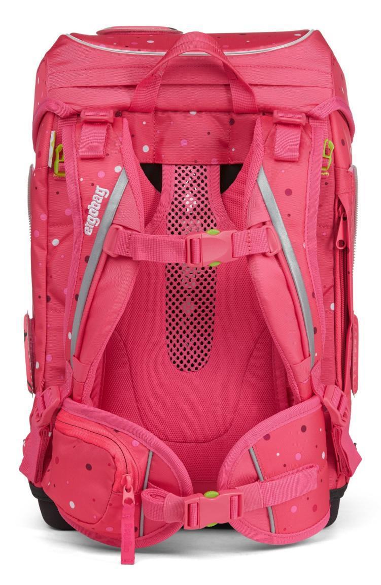 cubo Schulrucksackset pink Pferde ergobag Schüttelpennal Sportbeutel