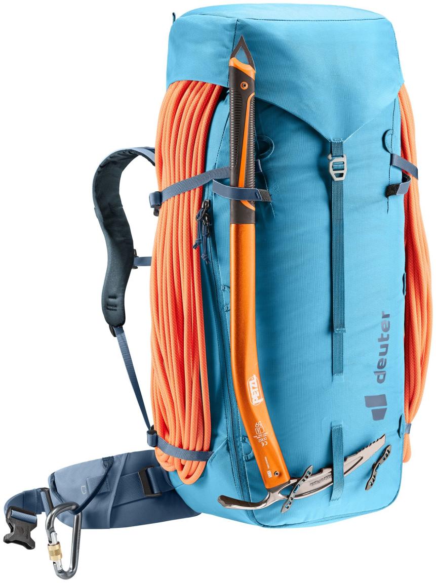 deuter Alpinrucksack Guide 44+8 wave ink Blau