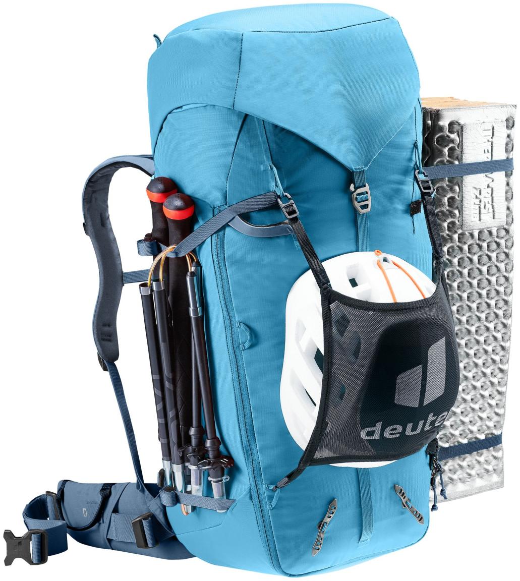 deuter Alpinrucksack Guide 44+8 wave ink Blau
