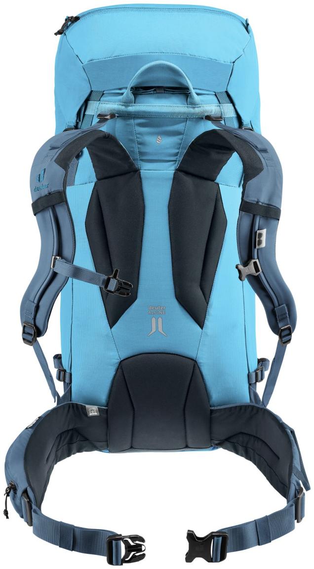 deuter Alpinrucksack Guide 44+8 wave ink Blau