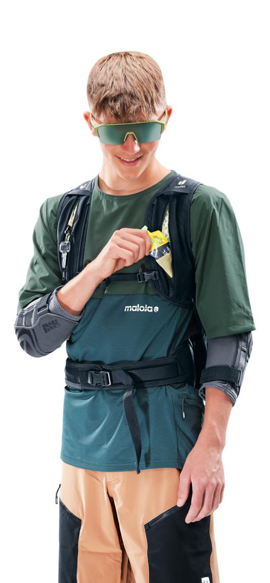 deuter Hiline 8 Sportrucksack Phosphor-black