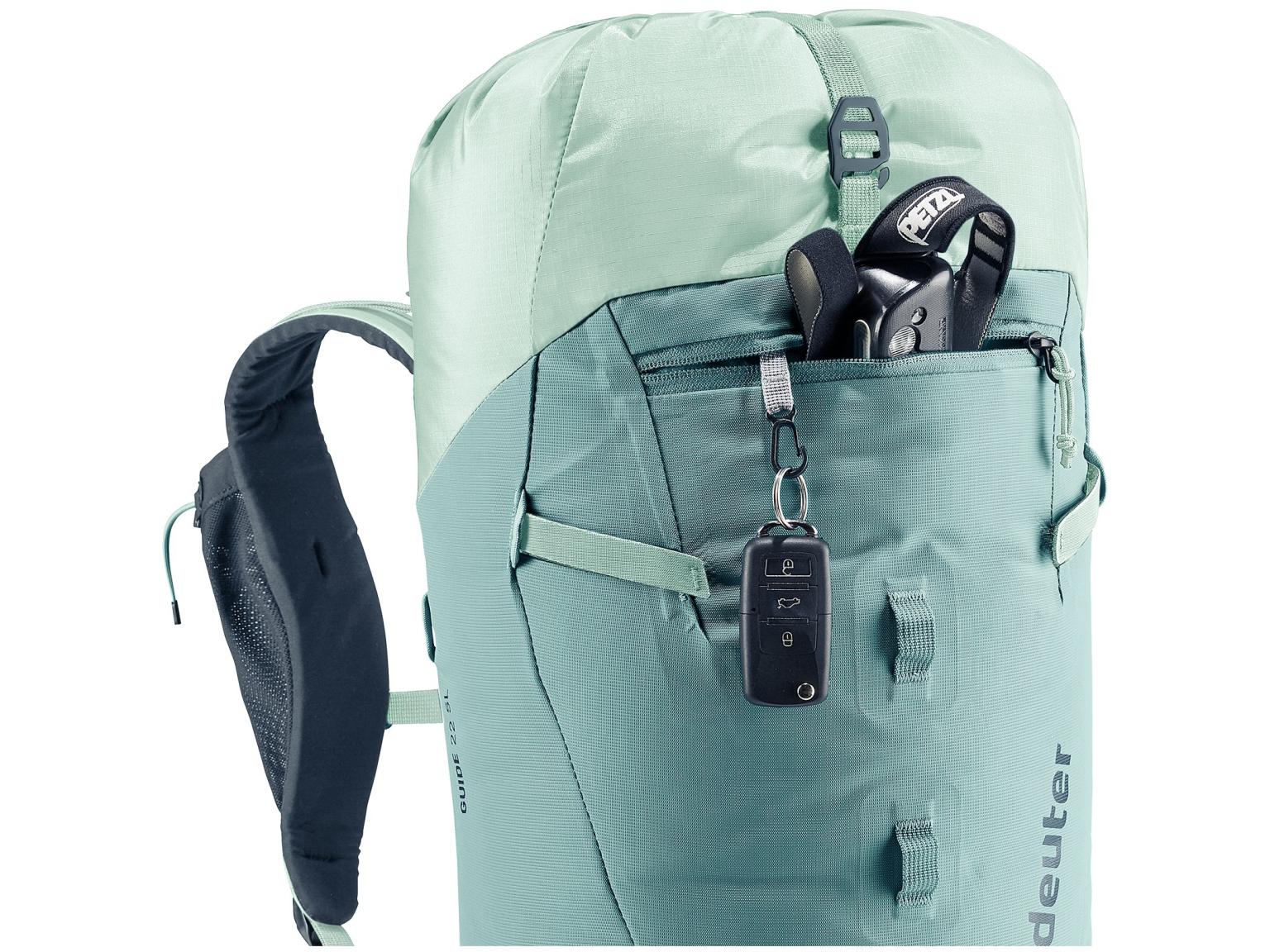deuter Kletterrucksack Guide 22 SL Jade Frost Mint