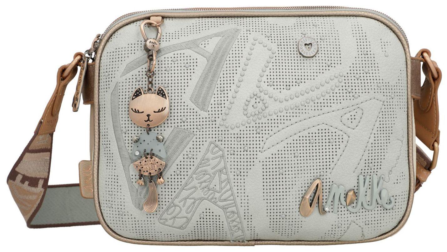 dreigeteilte Crossbody Bag Stanzmuster Anekke Hollywood Passion