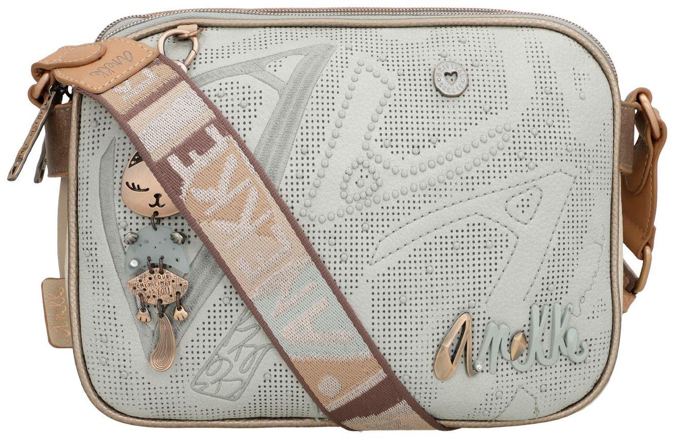 dreigeteilte Crossbody Bag Stanzmuster Anekke Hollywood Passion