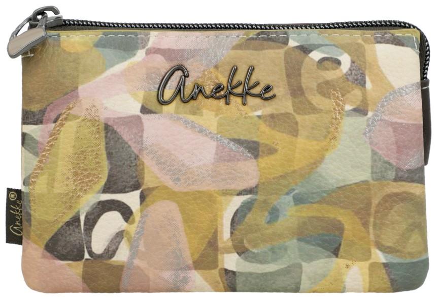 dreigeteilte Münzbörse farbenfroh Anekke Muse Bloom