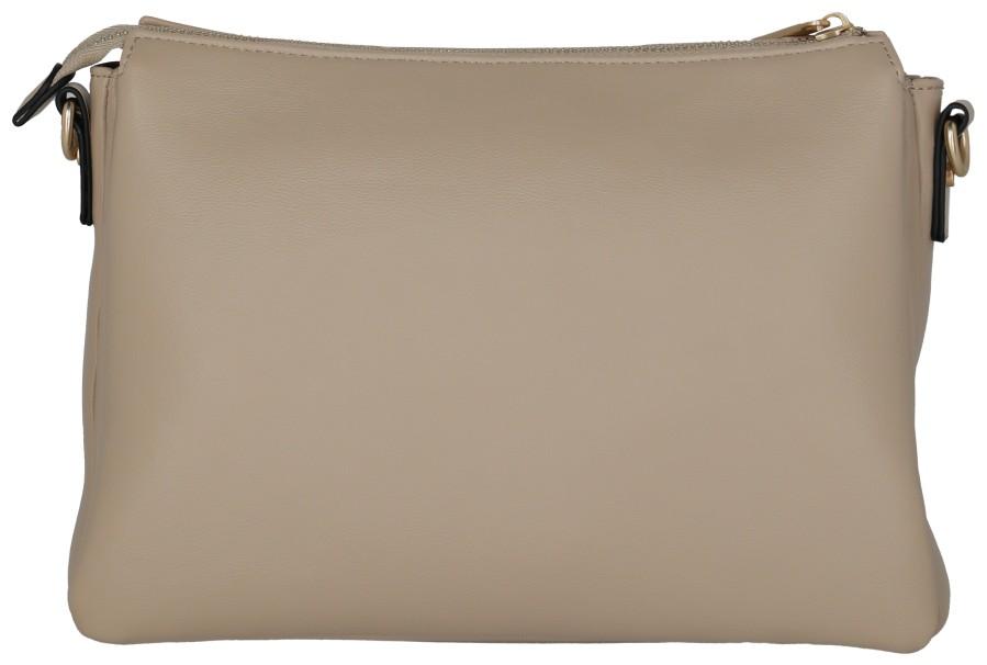 dreigeteilte Umhängetasche Barbara Travelite Cozy hellbeige Sand