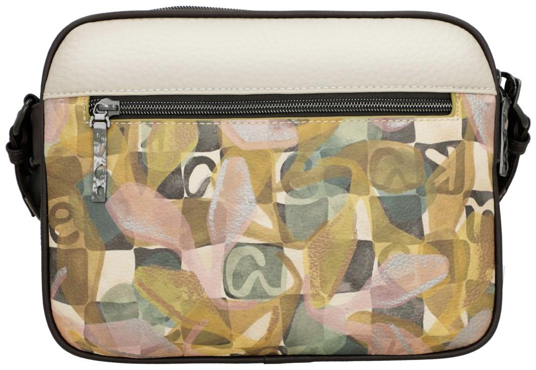 dreigeteilte Umhängetasche braun beige Anekke Muse Bloom 