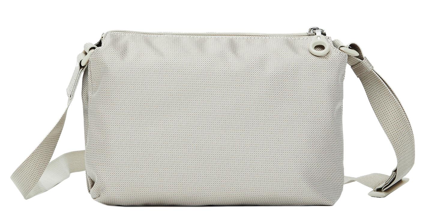 dreigeteilte Umhängetasche hellbeige MD20 Pochette Cashmere Mandarina Duck