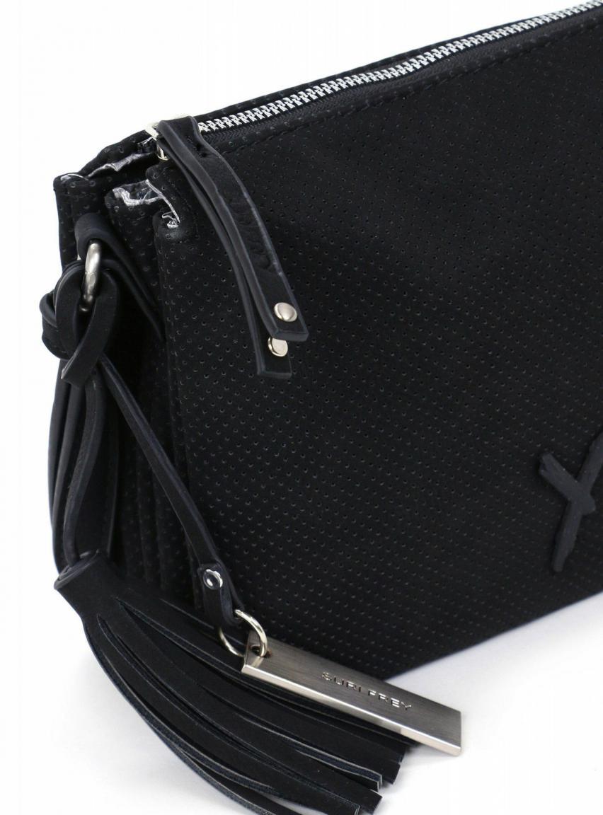dreiteilige Schultertasche Suri Frey Romy Basic black schwarz