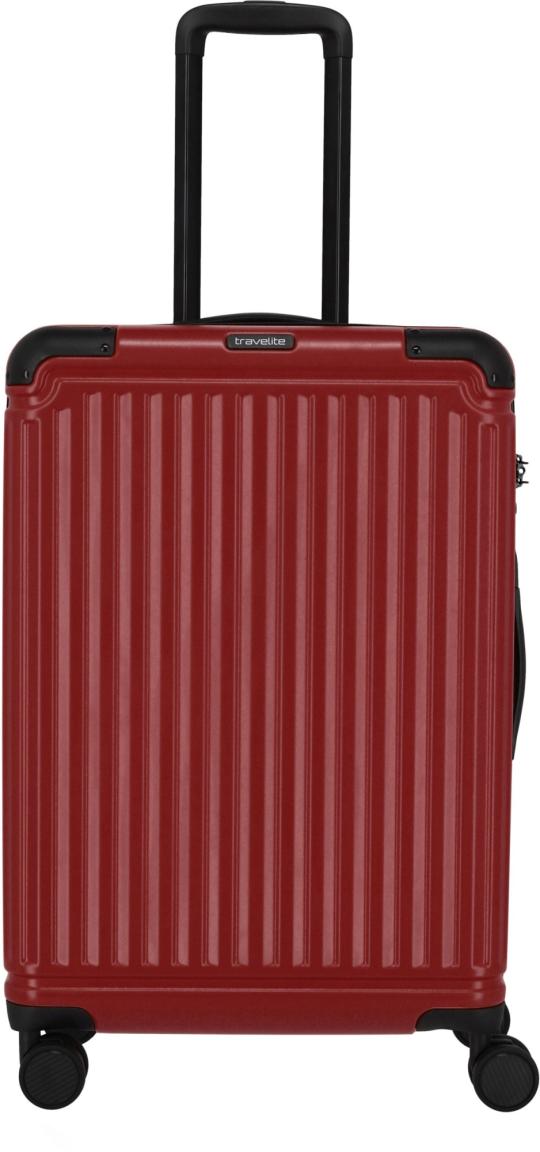 dreiteiliges Reisetrolley-Set Travelite Cruise Bordeaux dunkelrot L/M/S 