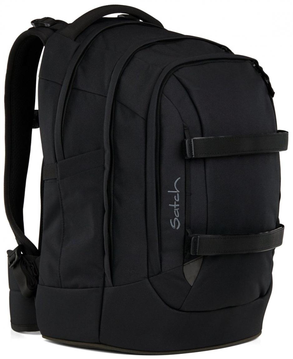 dreiteiliges Schülerset schwarz Satch Pack Gymbag Pencil Box Blackjack