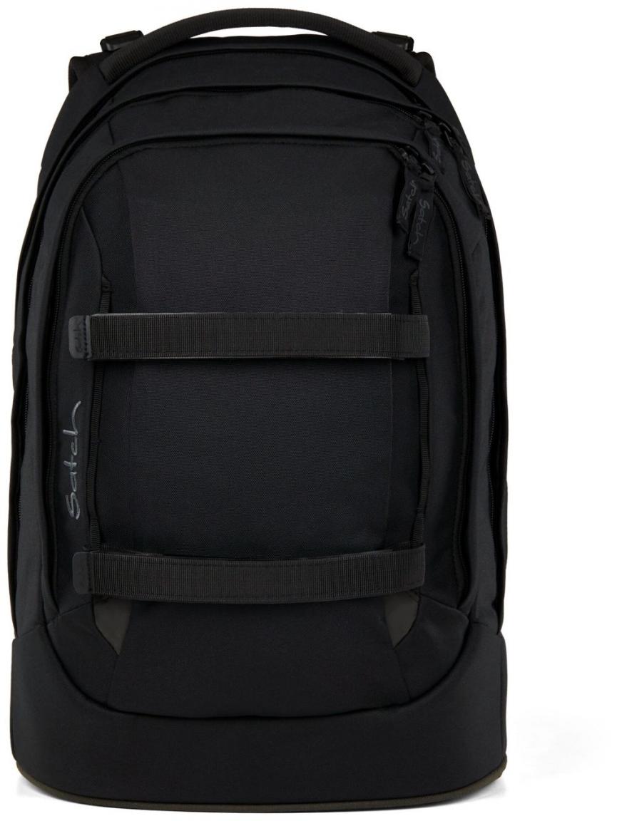 dreiteiliges Schülerset schwarz Satch Pack Gymbag Pencil Box Blackjack