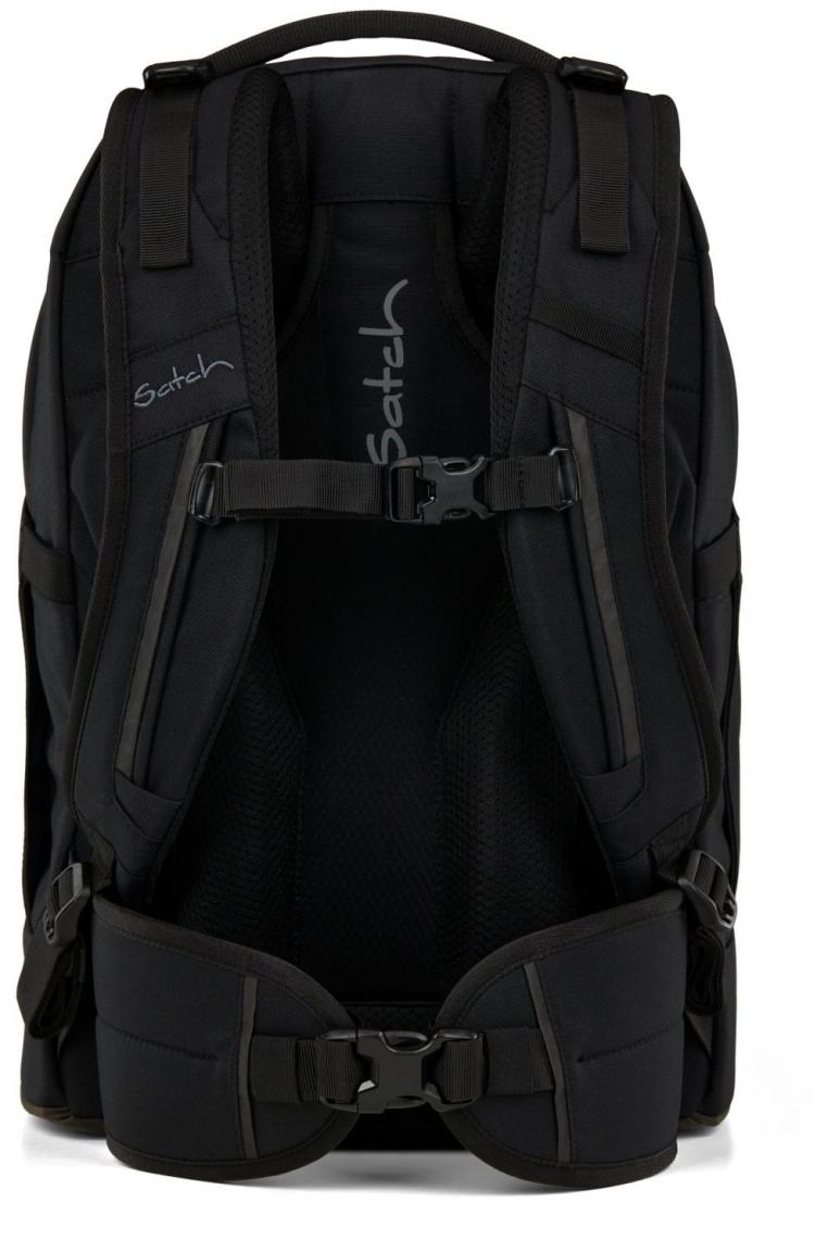 dreiteiliges Schülerset schwarz Satch Pack Gymbag Pencil Box Blackjack