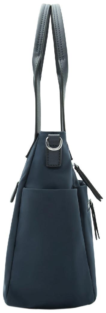 dunkelblaue Damentasche L.Credi Odeta Marine Nylon
