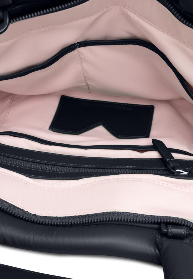 dunkelblaue Stepptasche gepolstert Les Visionnaires Nola Puffy