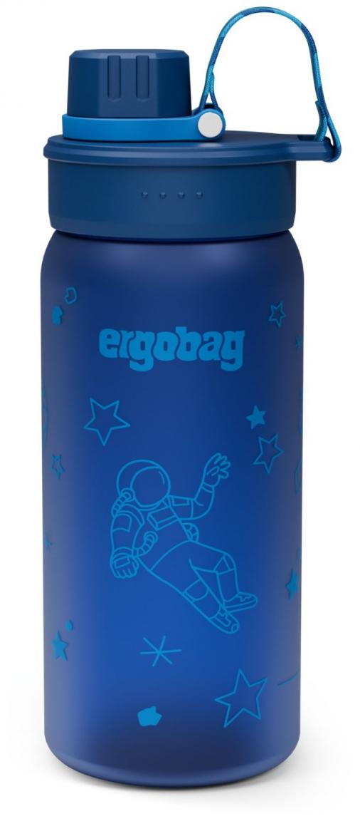 dunkelblaue Trinkflasche Ergobag Astronaut Weltall
