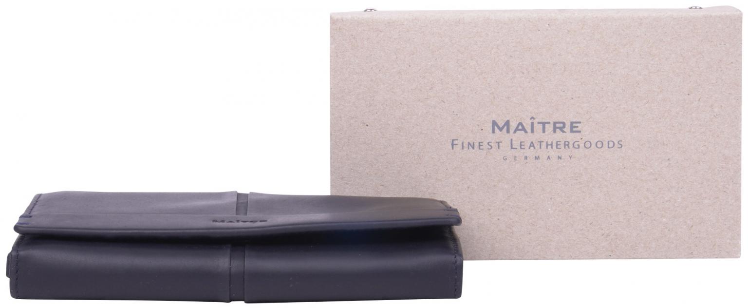dunkelblaue Überschlagbörse Maitre Birkenfeld Dilara Blue Vintage