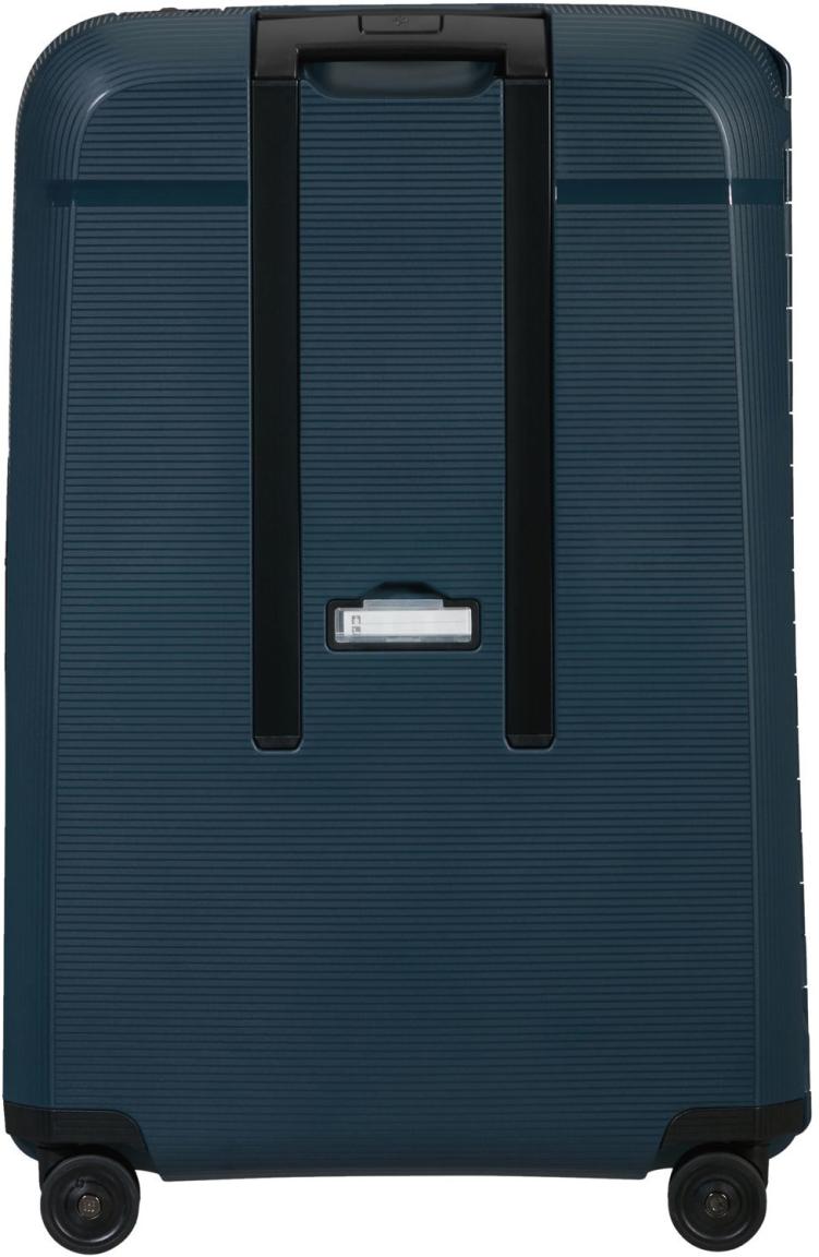 dunkelblauer Hartschalenkoffer Spinner L 75cm Samsonite Magnum Eco Midnight Blue