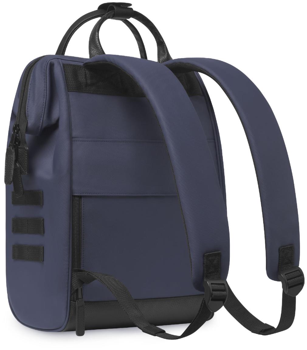 dunkelblauer Wanderrucksack Cabaia Adventurer Pau Medium wasserabweisend