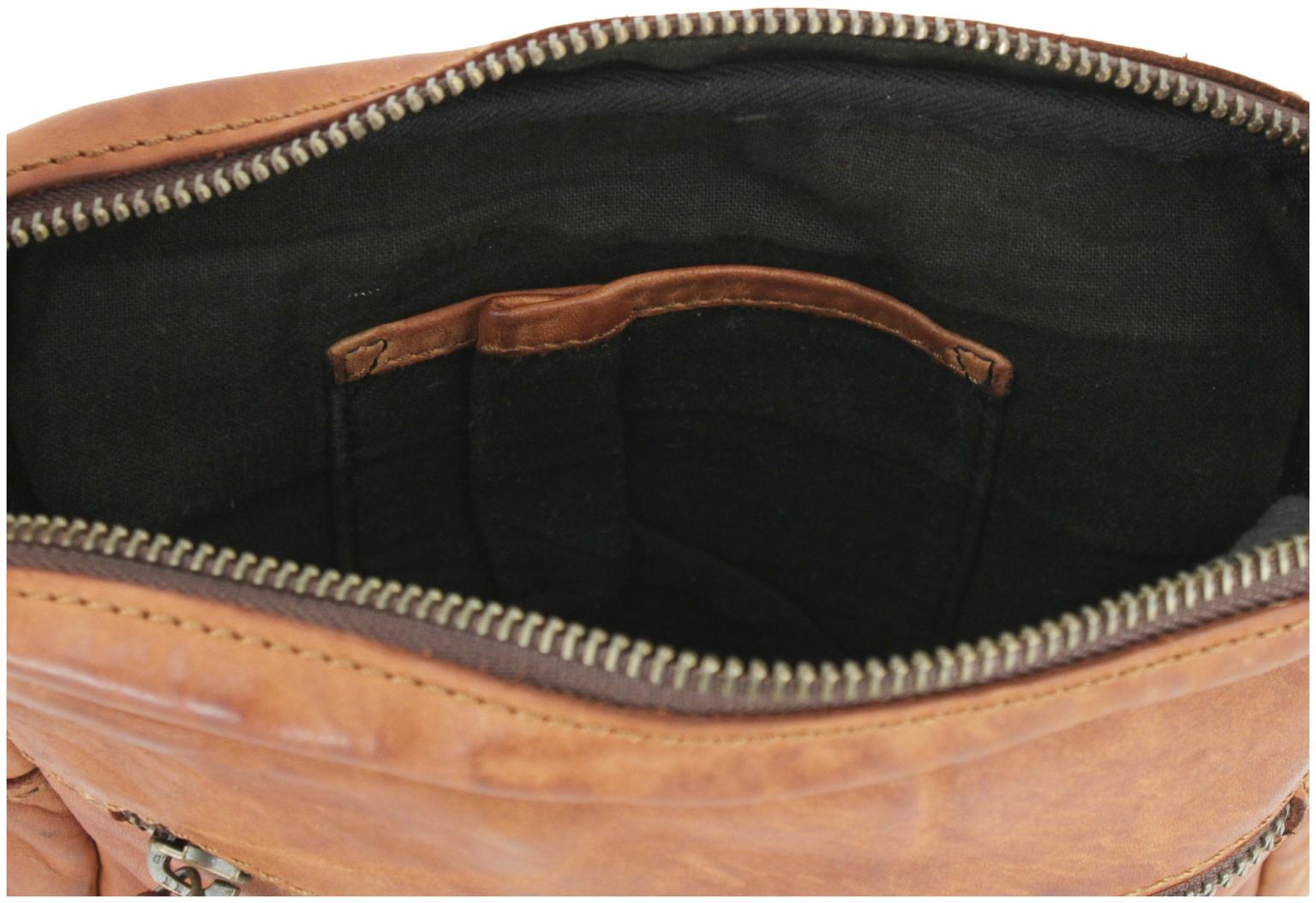 dunkelbraune Ledertasche Harbour 2nd Urpan Poets Drew