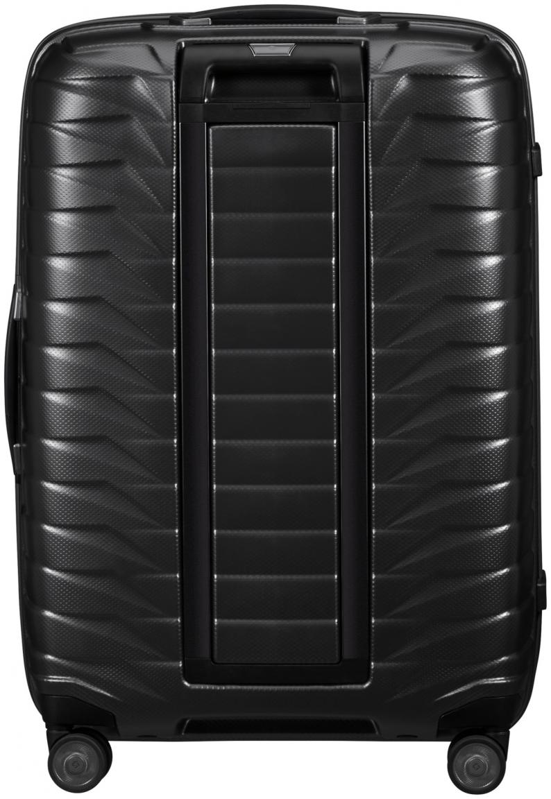 dunkelgrauer Urlaubskoffer Samsonite Proxis M 69cm Matt Graphite