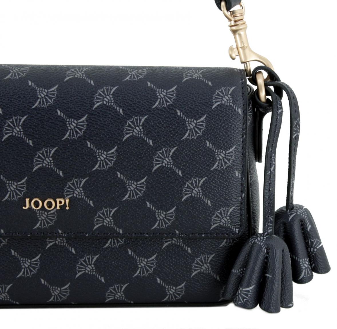 edle Überschlagtasche JOOP Nil Cortina 1 dunkelblau 