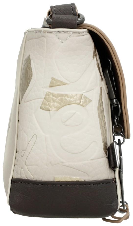 edle Überschlagtasche beige gold Anekke Muse Bloom