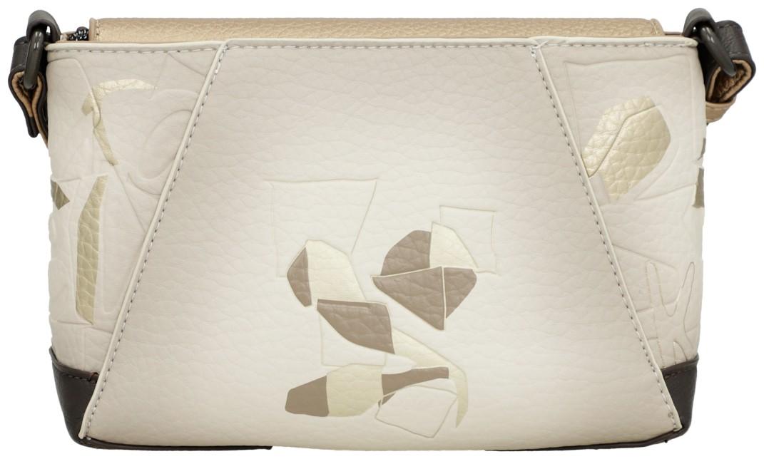 edle Überschlagtasche beige gold Anekke Muse Bloom