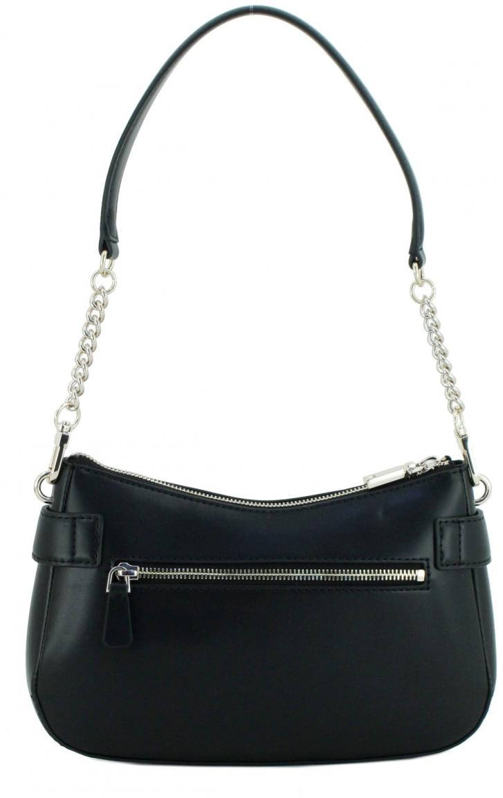 elegante Schultertasche warmweiß Guess Lorelei Top Zip Bone