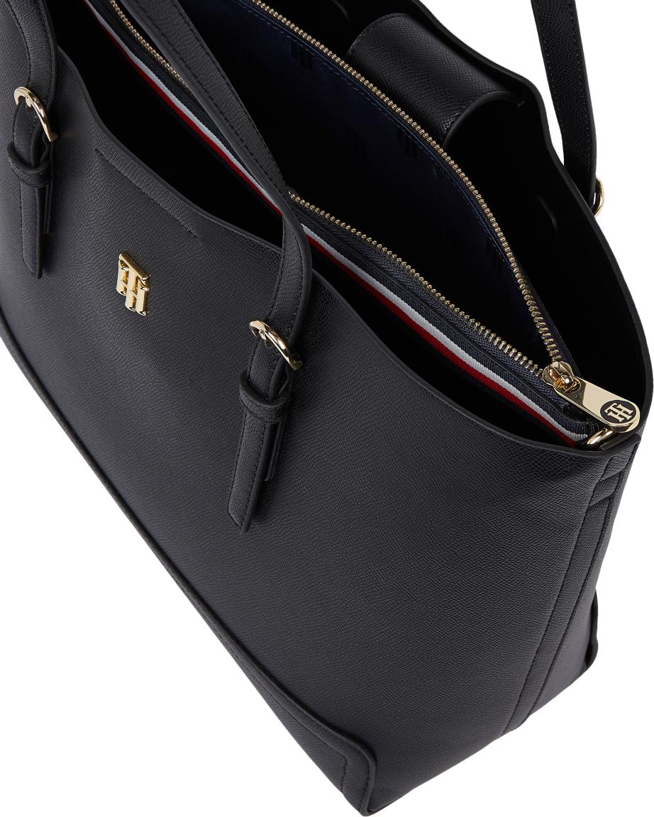 elegante Tommy Hilfiger Damentasche Timeless Tote Schwarz