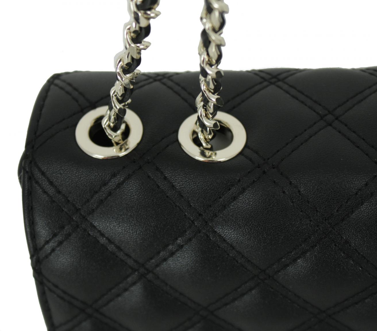 elegante Überschlagtasche Guess Cessily Hahnentritt Rapport Ketten