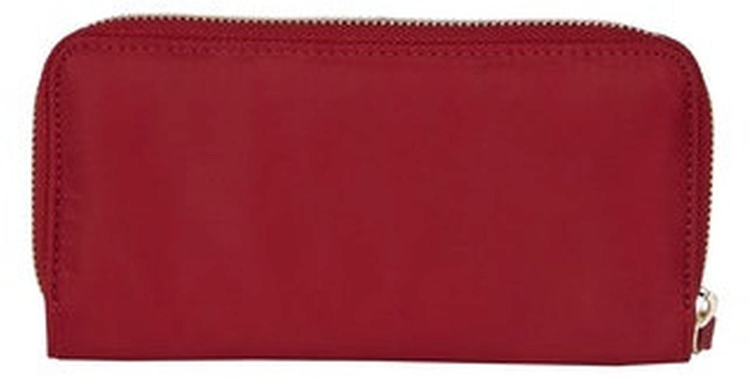 elegantes Damen Wallet Dunkelrot Rouge Tommy Hilfiger Idol Nylon nachhaltig