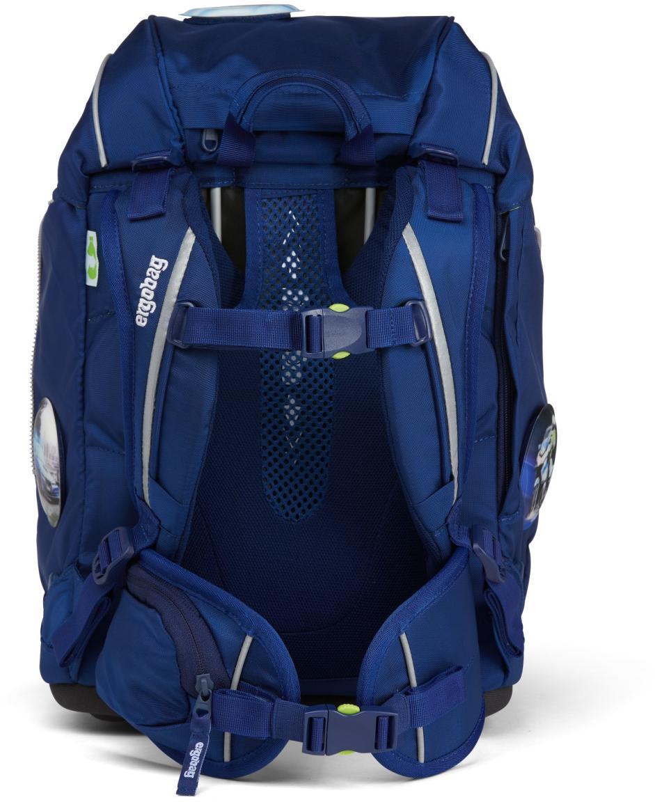 ergobag Pack Schulrucksack Komplettset 6-teilig blau Polizei