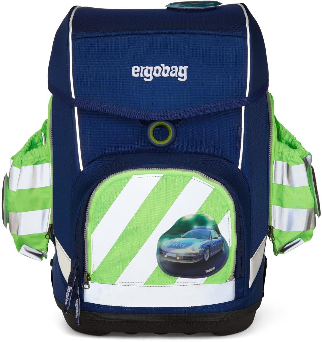 ergobag Zippies grün reflektierendes Seitentaschenset