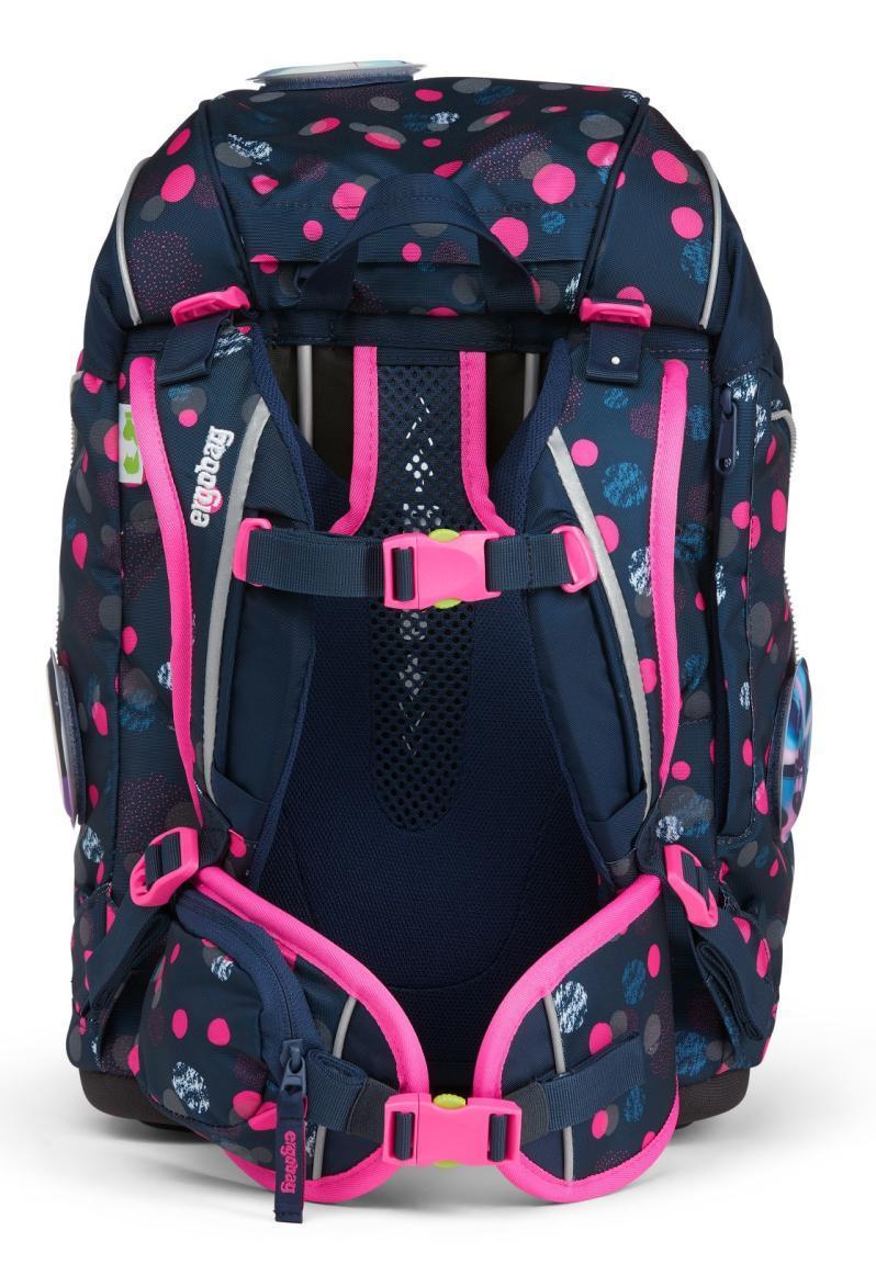 ergobag pack PhantBärsiewelt blau pink Schultaschenset Einhörner Punkte