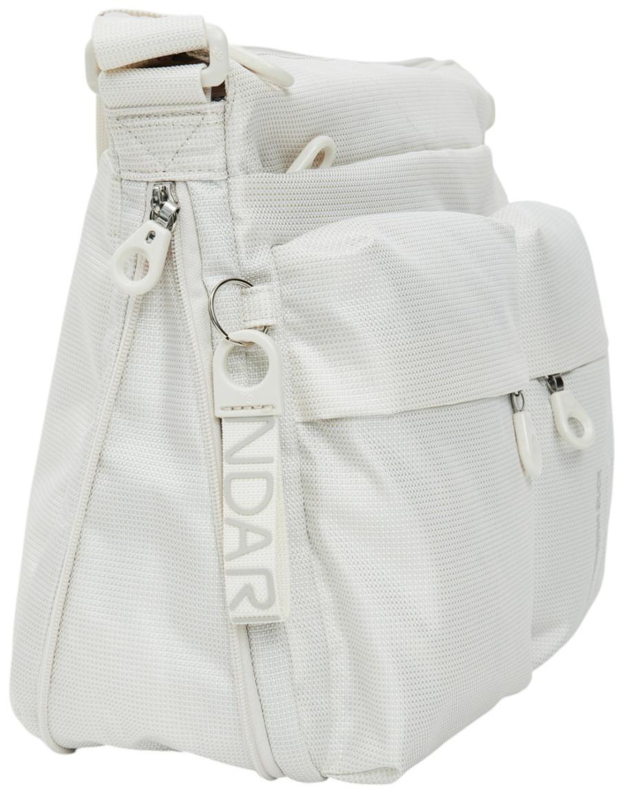 erweiterbare Umhängetasche Crossover Mandarina Duck hellbeige MD20 Latte