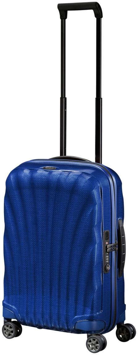 erweiterbarer Bordtrolley Samsonite C-Lite S 55cm EXP Deep Blue