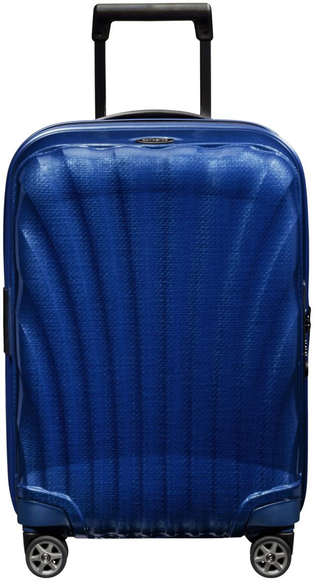 erweiterbarer Bordtrolley Samsonite C-Lite S 55cm EXP Deep Blue