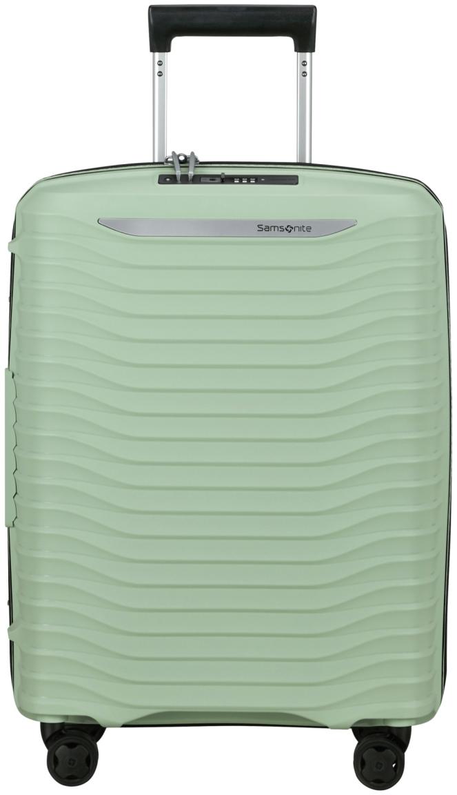 erweiterbarer Bordtrolley hellgrün Samsonite Upscape S 55cm 