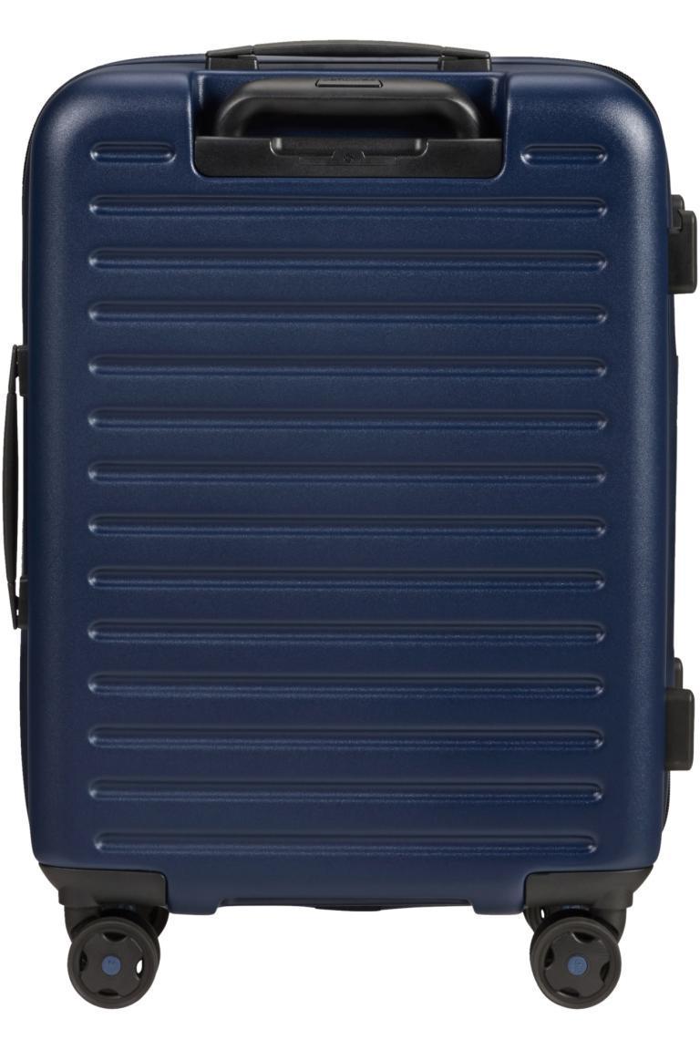 erweiterbarer Businesskoffer Handgepäck blau Samsonite StackD S 55cm Easy Access Navy