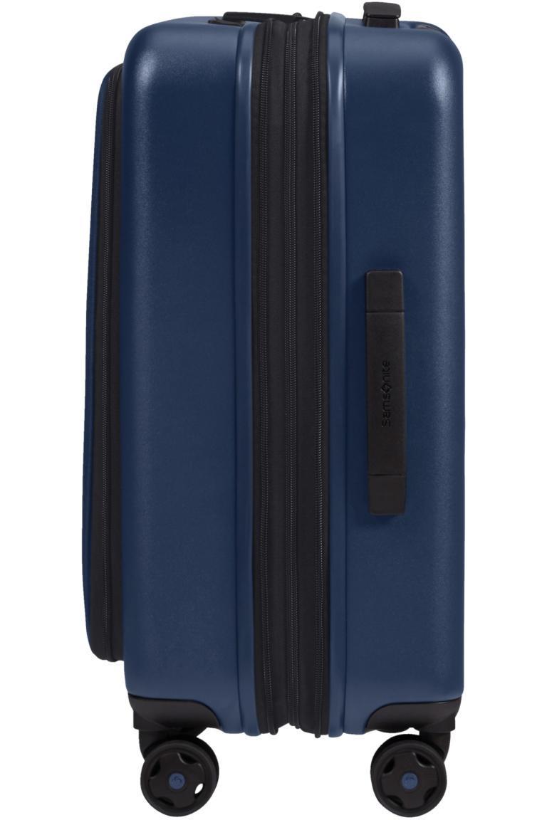 erweiterbarer Businesskoffer Handgepäck blau Samsonite StackD S 55cm Easy Access Navy